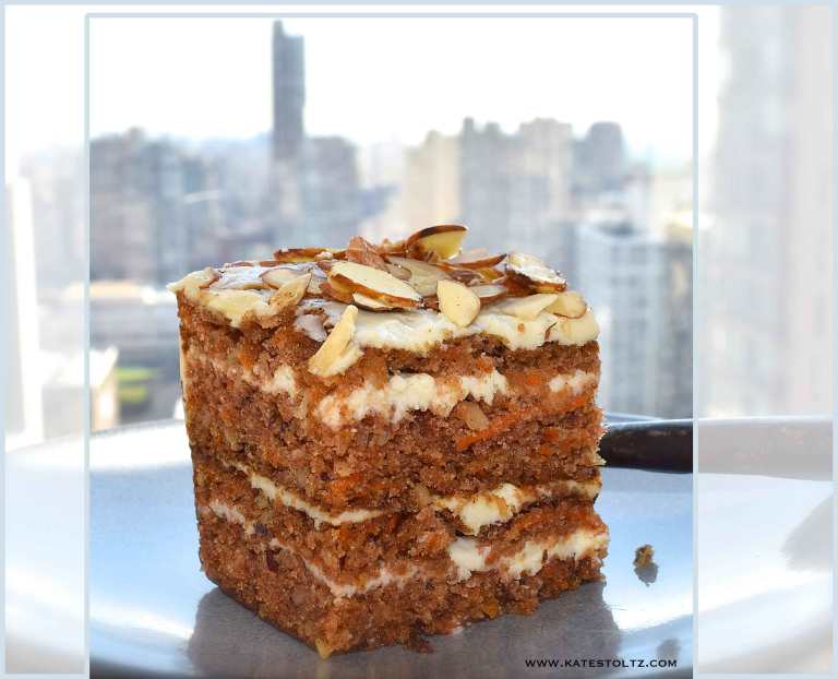 Kate Stoltz's carrot cake with almonds